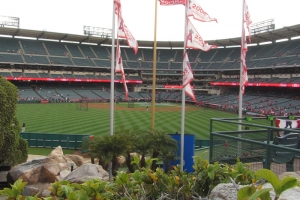 Angel Stadium from Outfield