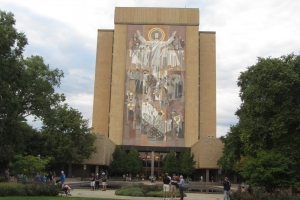 Library at Notre Dame
