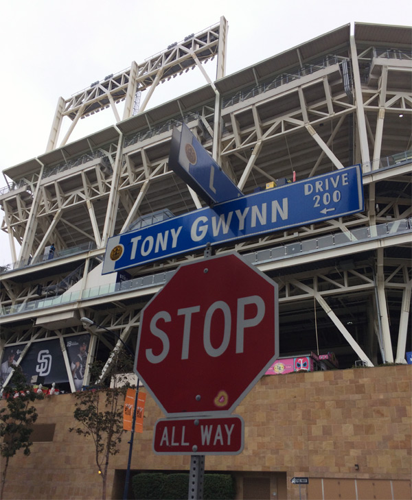 Tony Gwynn Drive Sign
