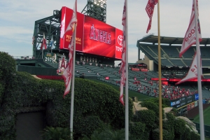 Angel Stadium from Outfield