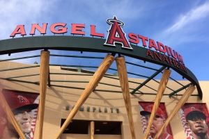 Entrance to Angel Stadium