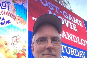 Pat at Angel Stadium