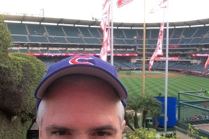 Pat at Angel Stadium