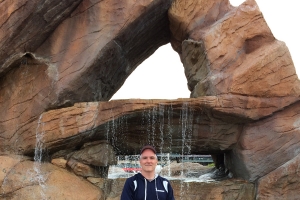 Rock Formation at Angel Stadium