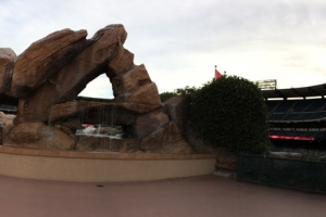 Rock Formation at Angel Stadium