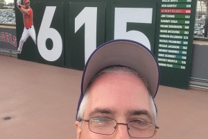 Pat at Angel Stadium