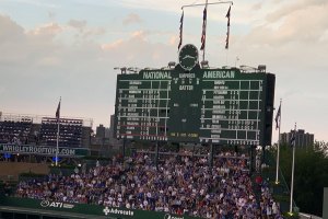 Centerfield scoreboard - June 24, 2019