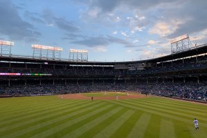 View from left-field