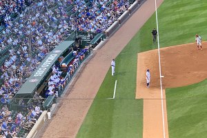 Runner on third base - May 22, 2019