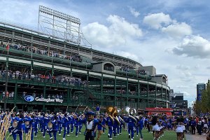 Marching Band on Gallagher Way