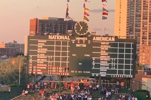 Centerfield Scoreboard - September 13, 2019