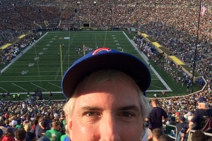 Pat at ND Stadium