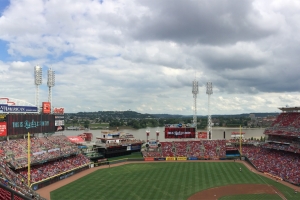 View of outfield