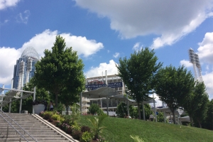 reat American Ball Park view from outside