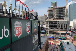 Busch Stadium looking out  - June 1, 2019