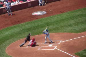 David Bote at bat - June 2, 2019