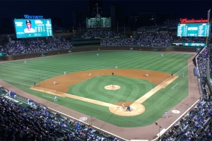 Summer baseball at Wrigley