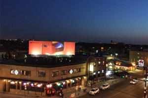 Intersection of Clark and Addison