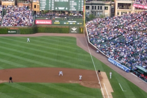 Anthony Rizzo plays first base.