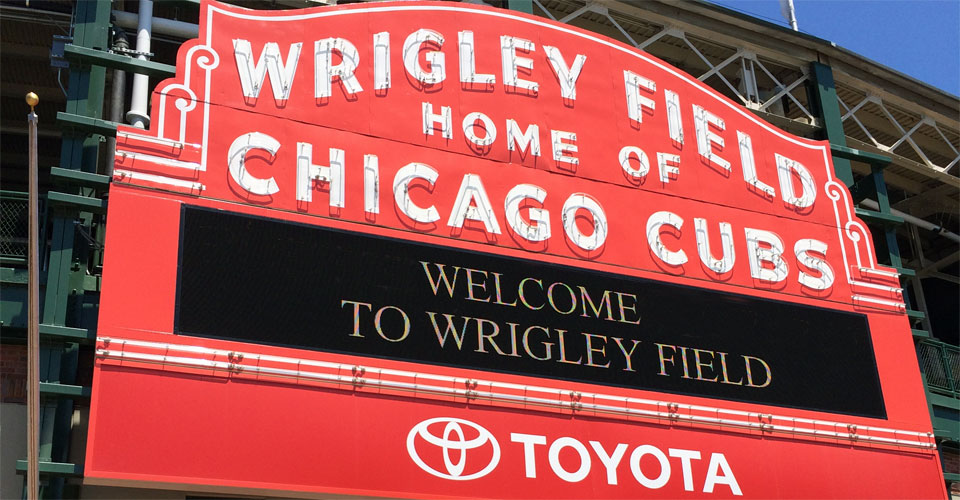 Welcome to Wrigley Field