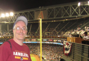 Pat at Chase Stadium